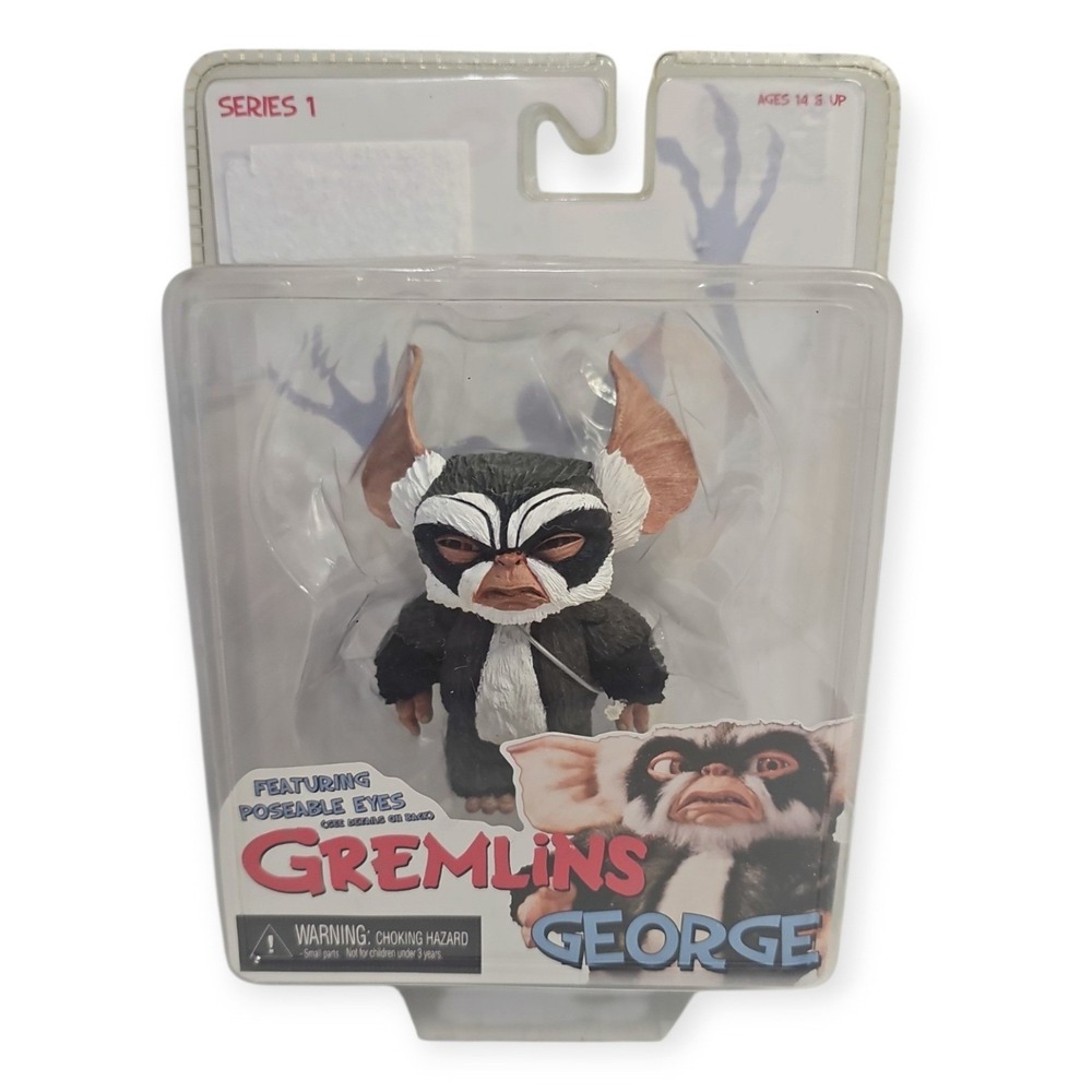 NECA Toys Gremlins GEORGE Mogwai 4" Action Figure Series 1 Sealed